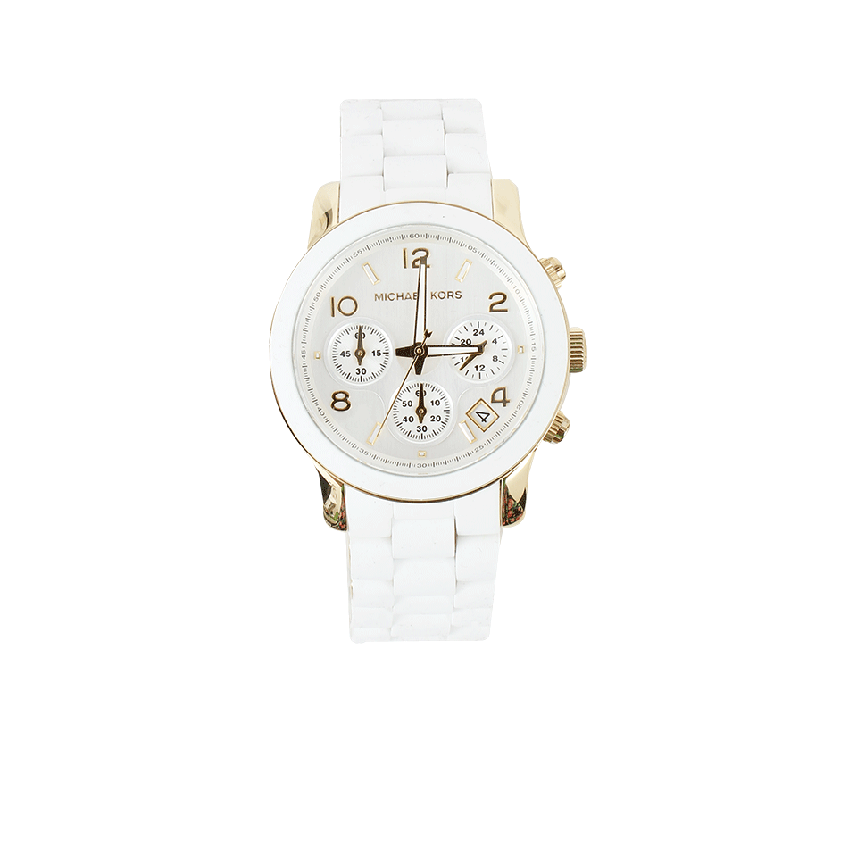 MICHAEL KORS WATCH-Mod Sporty Chronograph Watch-WHITE