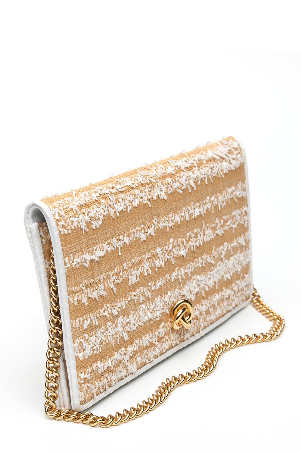 MICHELLE WILHITE-Eloise Clutch - White-WHITE