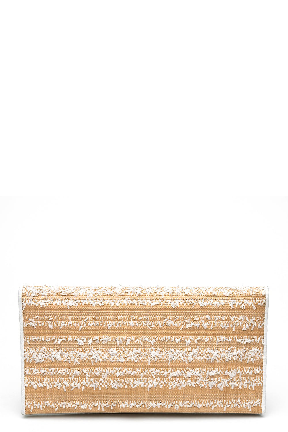 MICHELLE WILHITE-Eloise Clutch - White-WHITE
