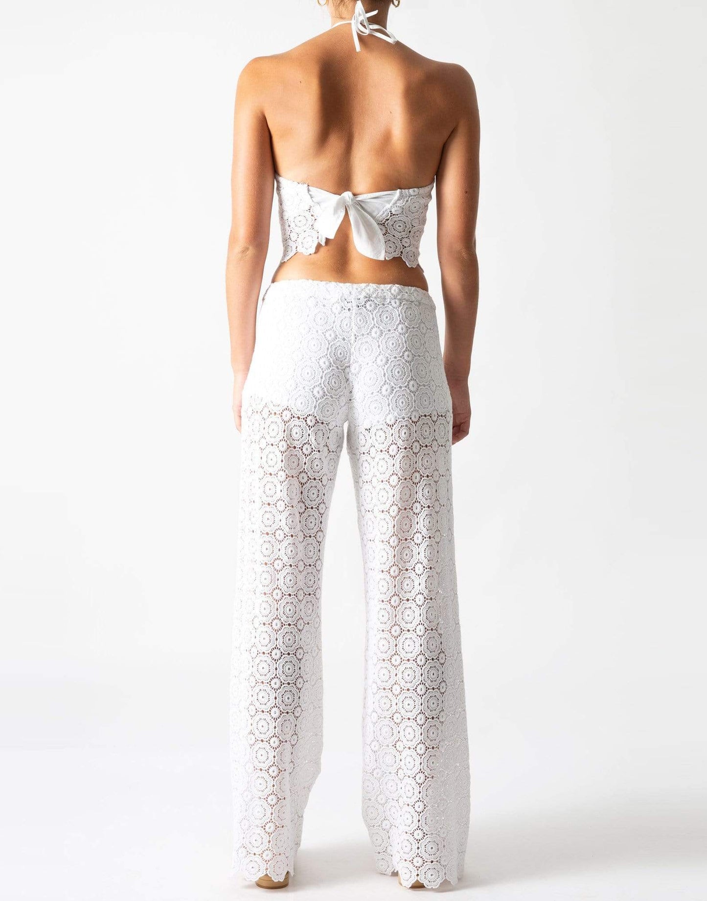MIGUELINA-Inez Pull On Lace Pant-