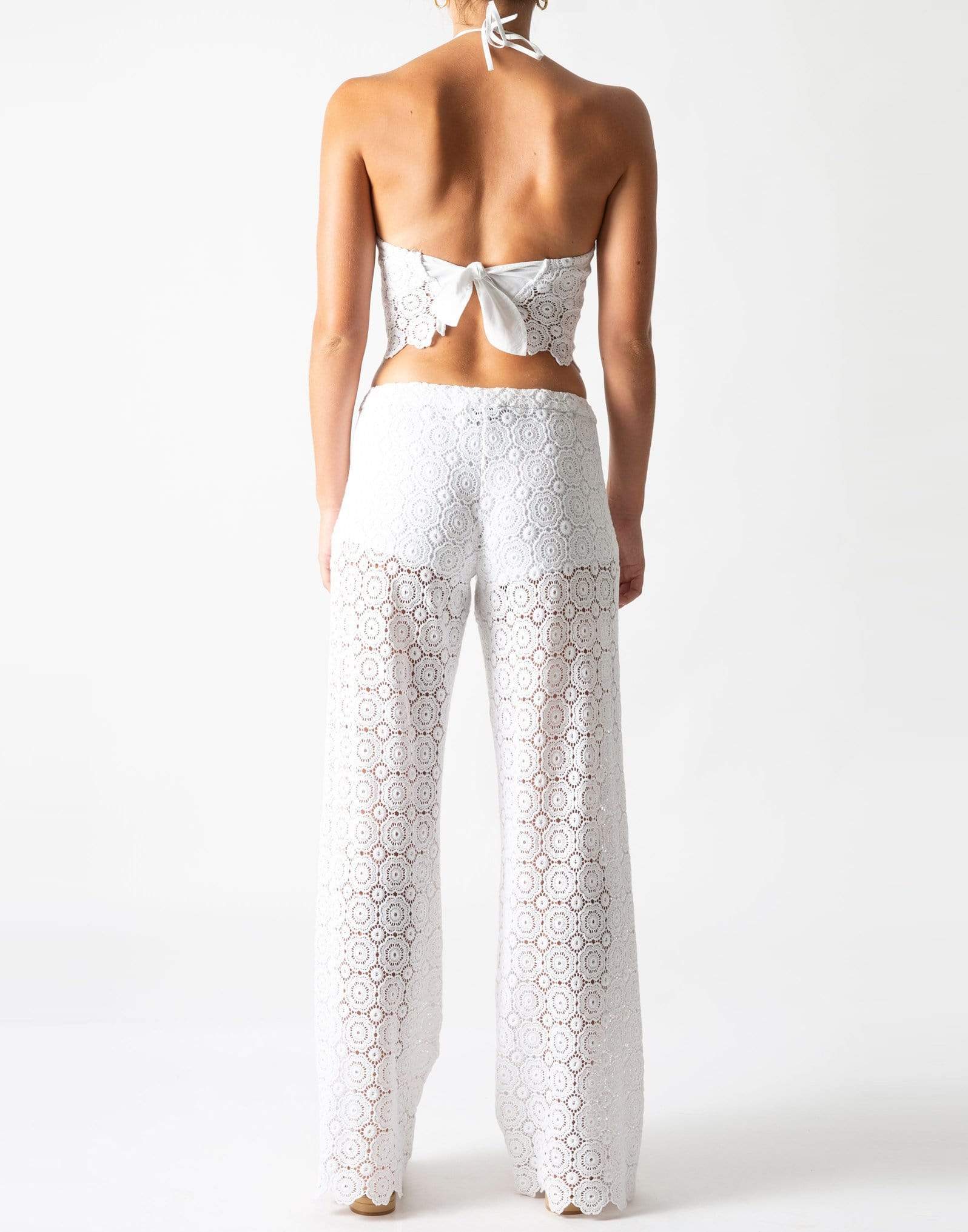 MIGUELINA-Inez Pull On Lace Pant-