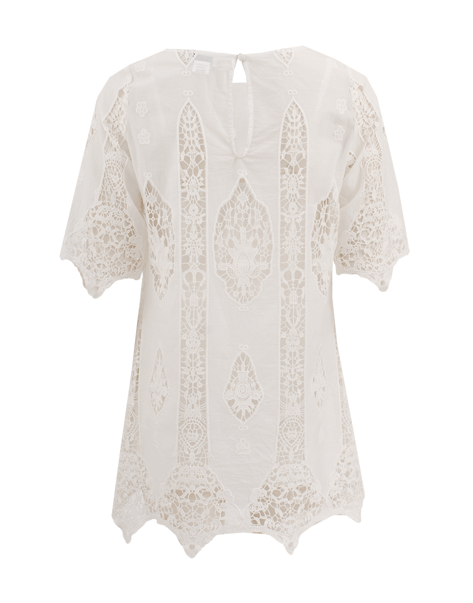 MIGUELINA-Delilah Lace Detail Tunic-