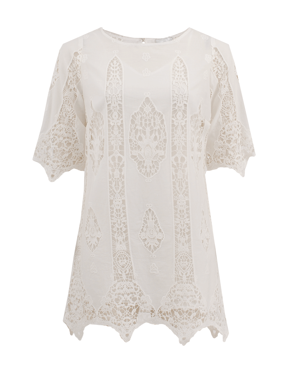 MIGUELINA-Delilah Lace Detail Tunic-