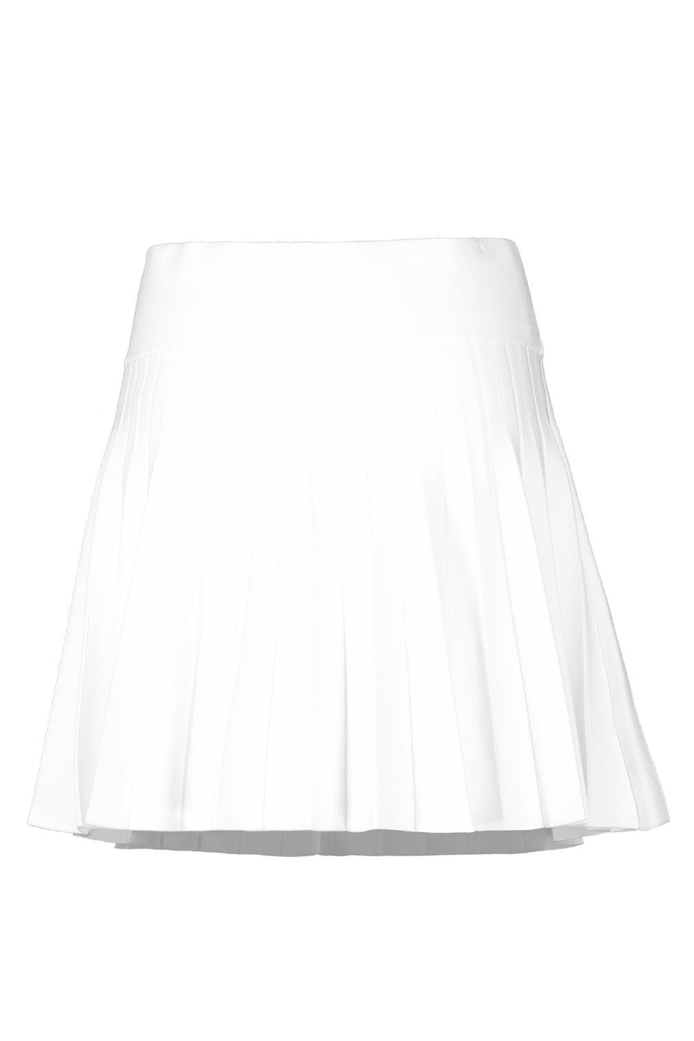 Pleated Skort-WHITE-XS-CLOTHINGSKIRTMINI-MINNIE ROSE