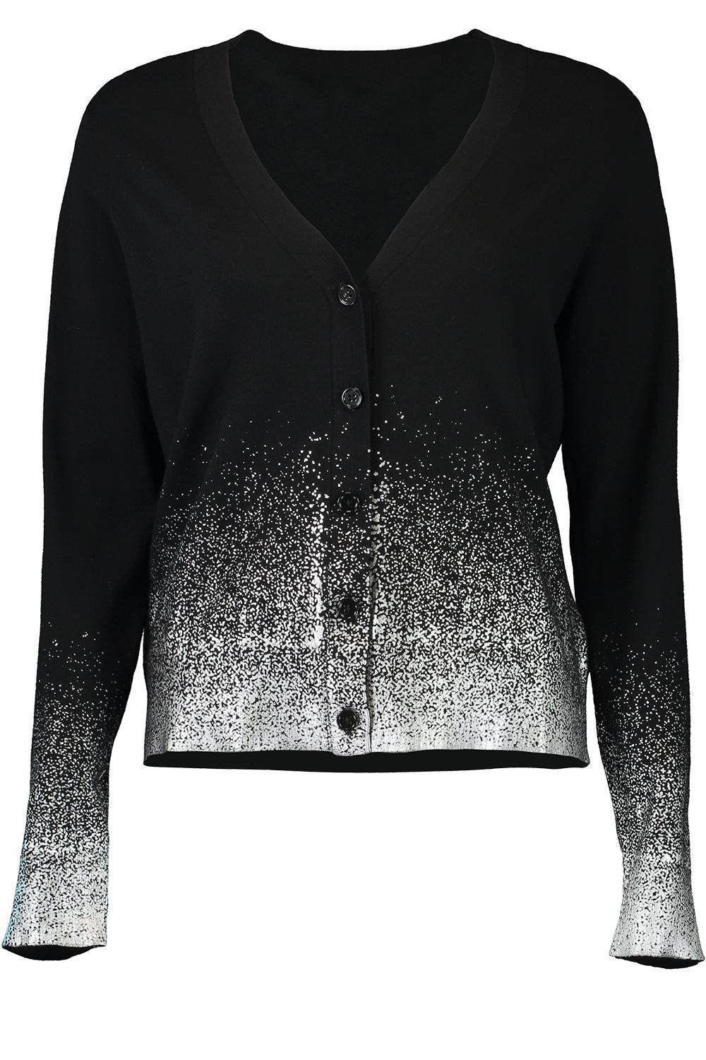 Gradient V-Neck Cardigan-BKPLTNM-XS-CLOTHINGTOPCARDIGAN-MINNIE ROSE