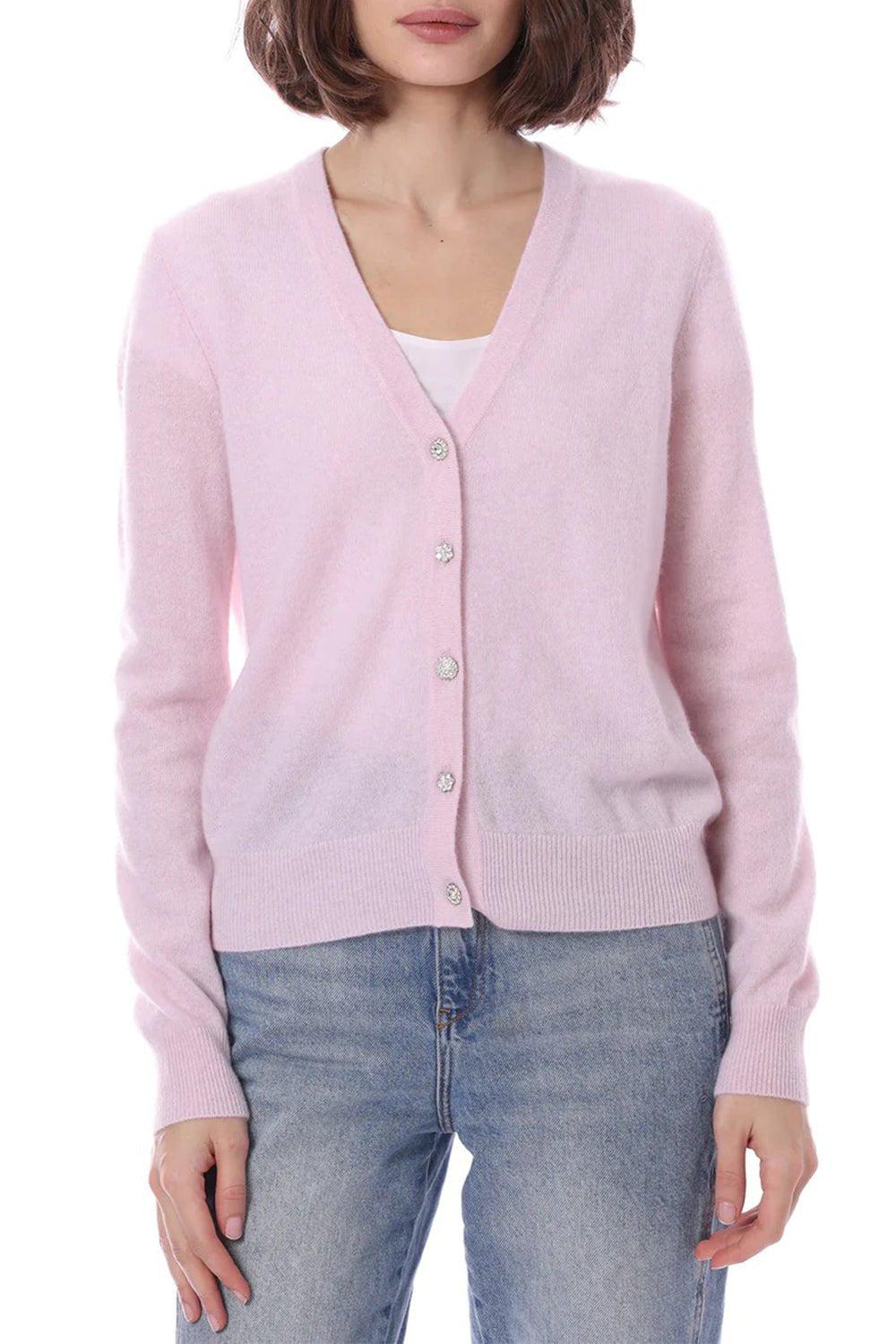 MINNIE ROSE-Novelty Cardigan - Dior Pink-