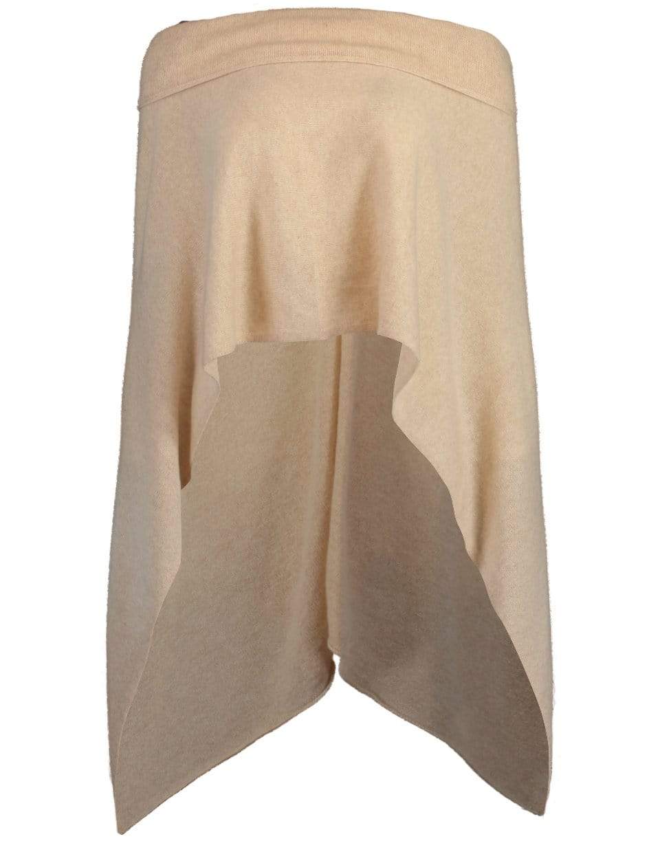 MINNIE ROSE-Ruana Poncho - Sandstone-SANDSTON