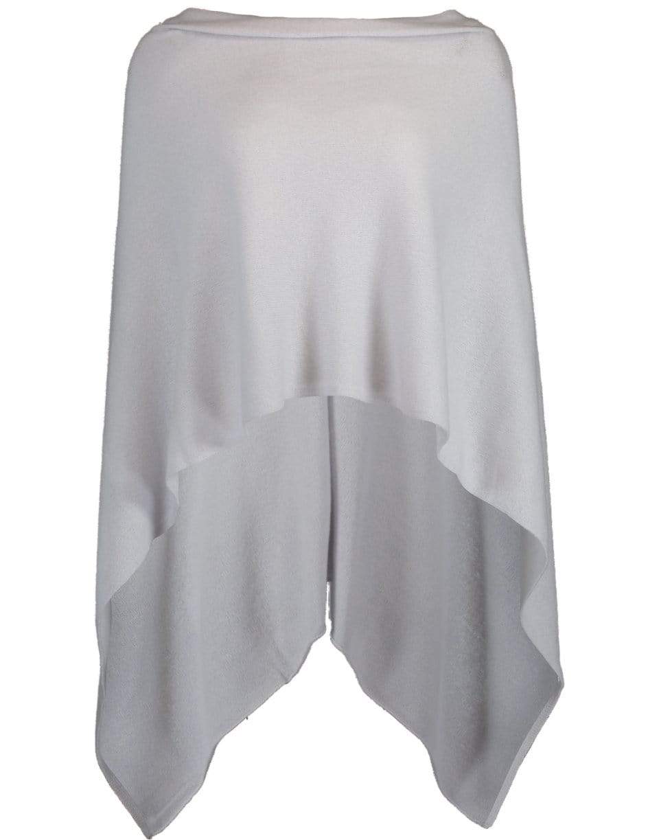 MINNIE ROSE-Ruana Poncho - Sky Heather-SKY HTHR