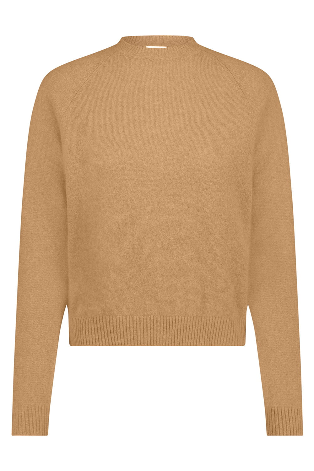 MINNIE ROSE-Classic Crewneck - Camel-