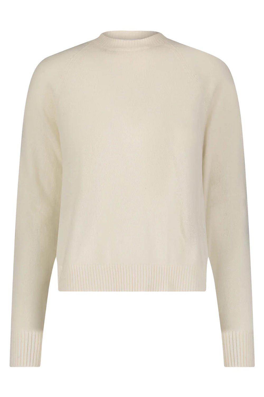 MINNIE ROSE-Classic Crewneck - White-