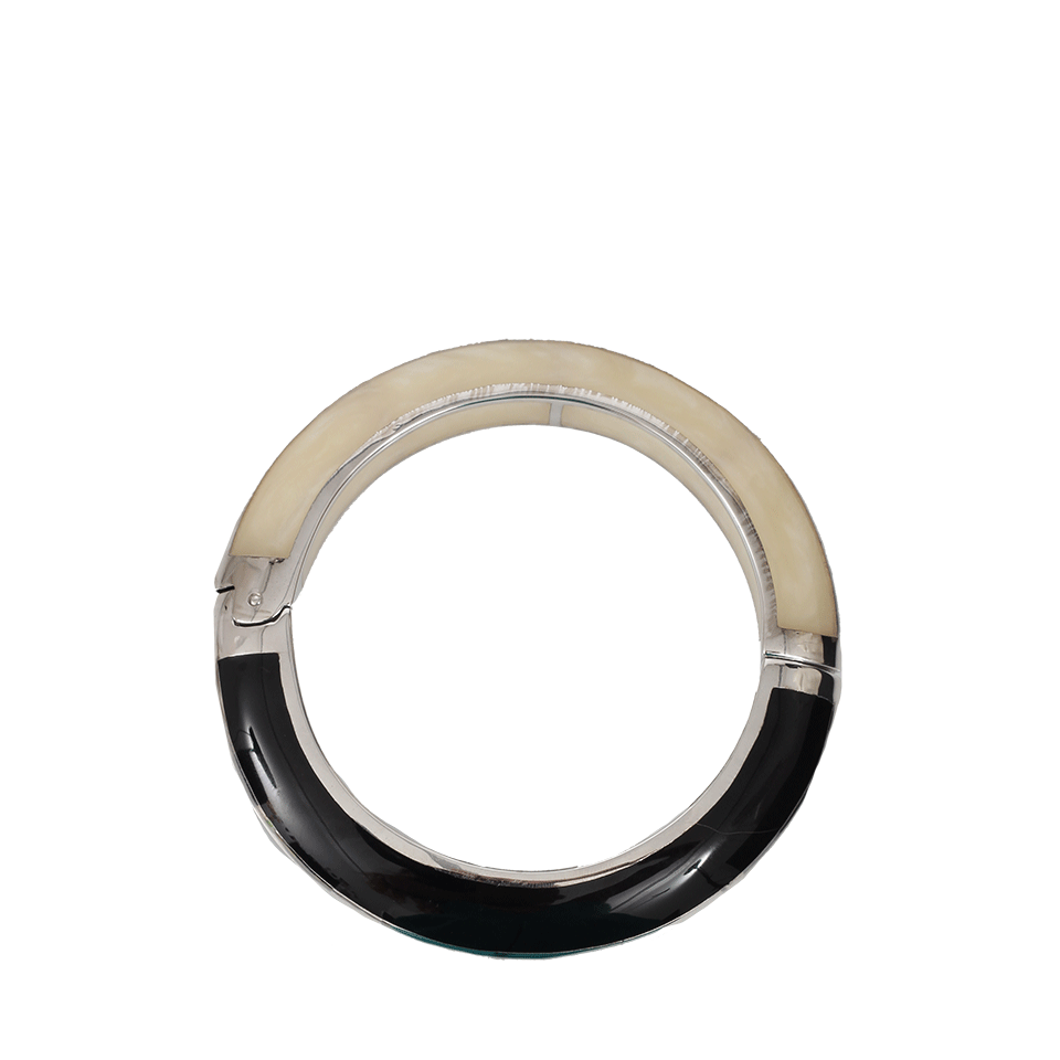 MIRIAM SALAT-Tuxedo Bangle-BLK/WHT
