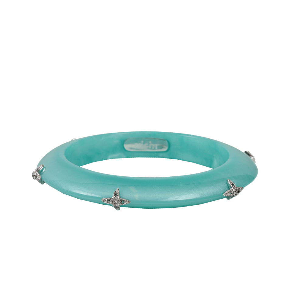 MIRIAM SALAT-Starlet Ocean Resin Bangle-SILVER