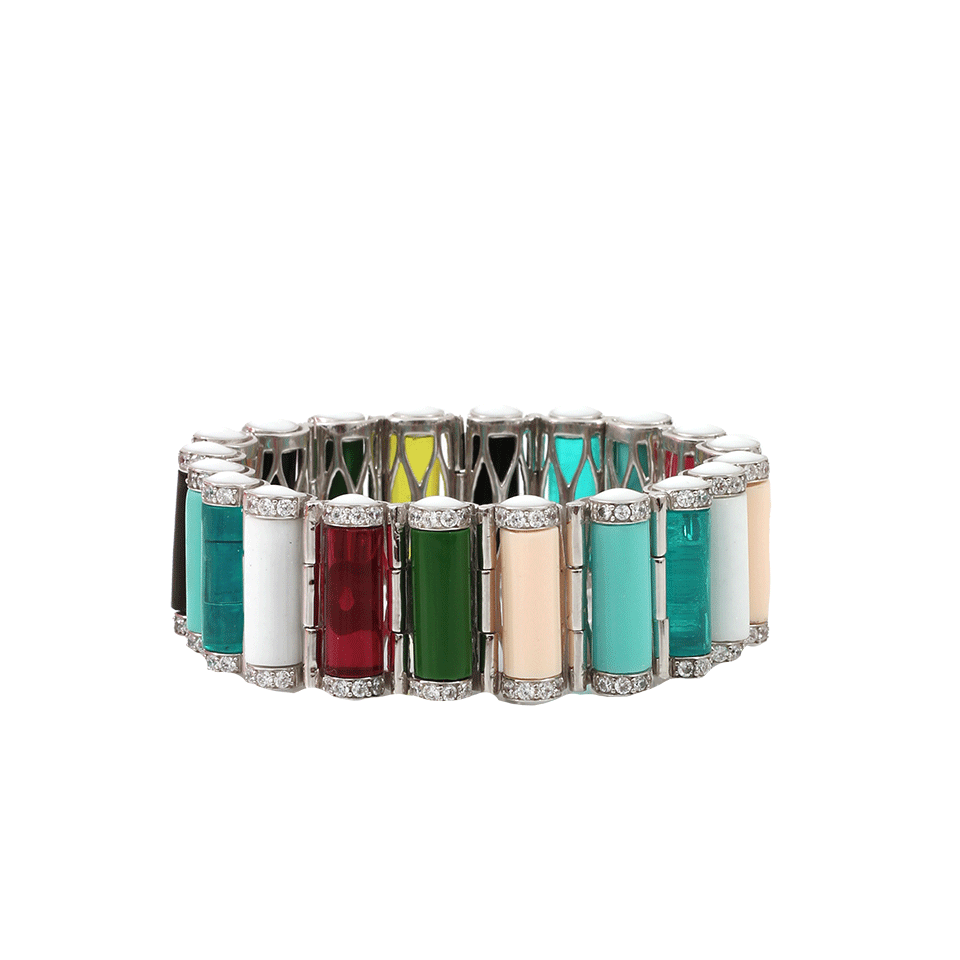 MIRIAM SALAT-Small Tribal Rod Bracelet-MULTI