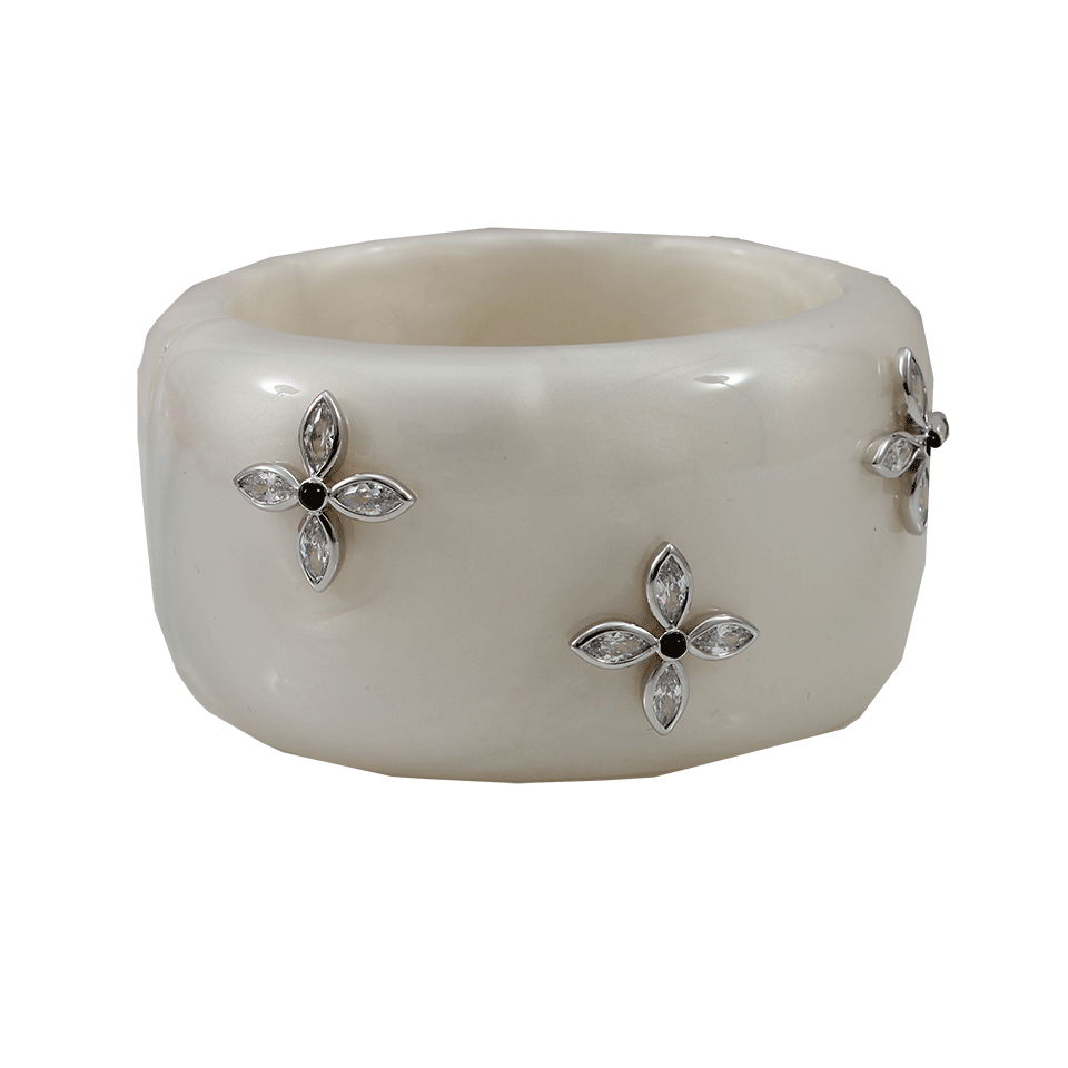MIRIAM SALAT-Mother of Pearl Petal Cuff-MOP