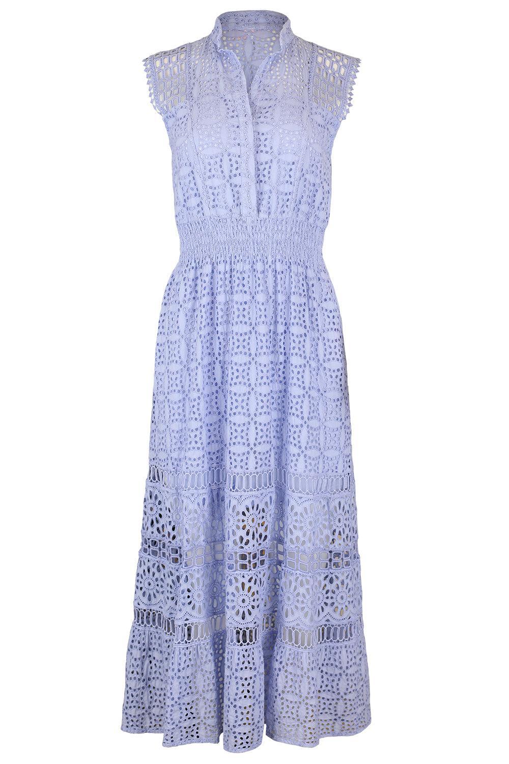 Ginepro Sleeveless Midi Dress-PURPLE-XS-CLOTHINGDRESSCASUAL-MISH