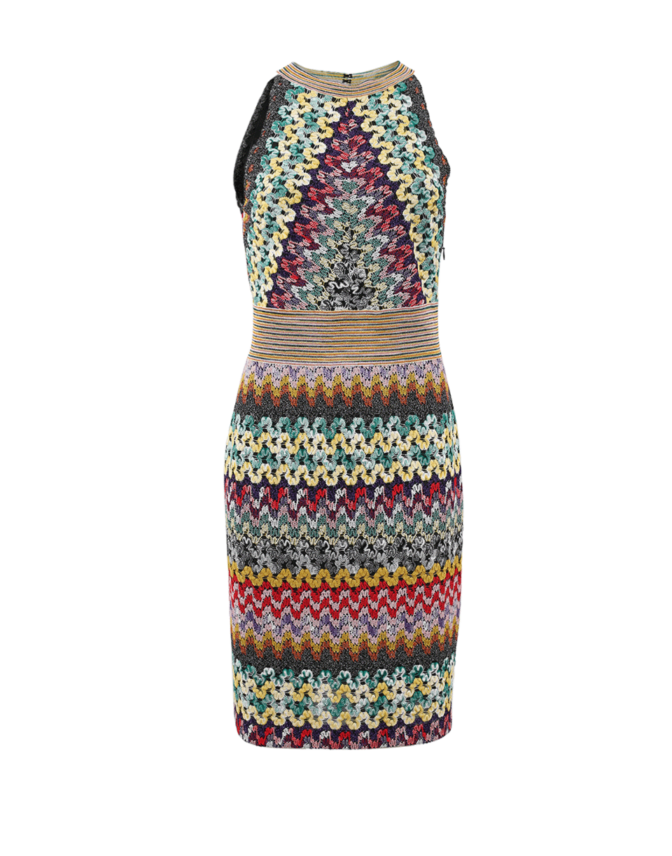MISSONI-Metallic Dress-