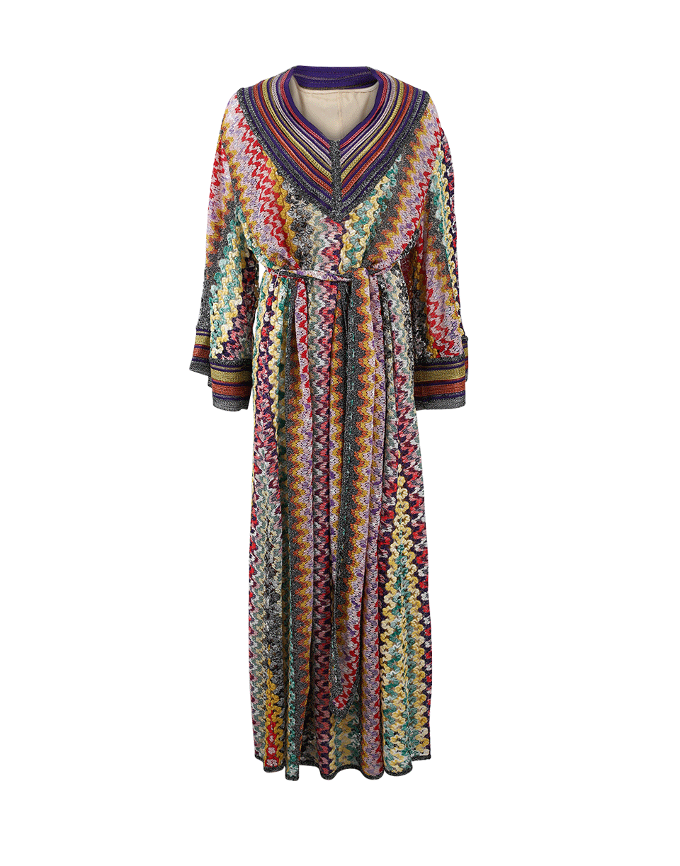 MISSONI-Caftan Dress-BLACK