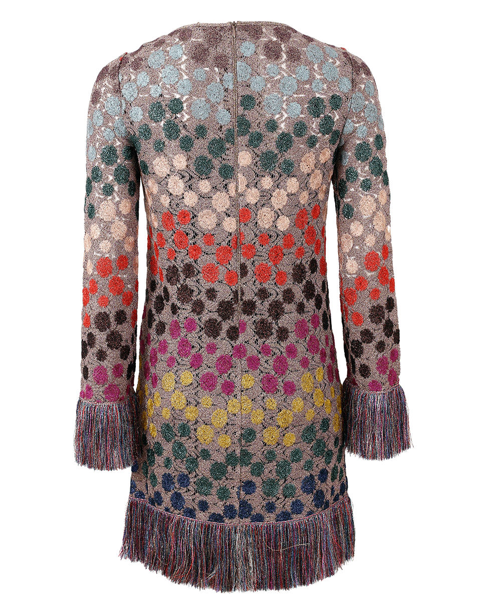 MISSONI-Multi Dot Print Dress-