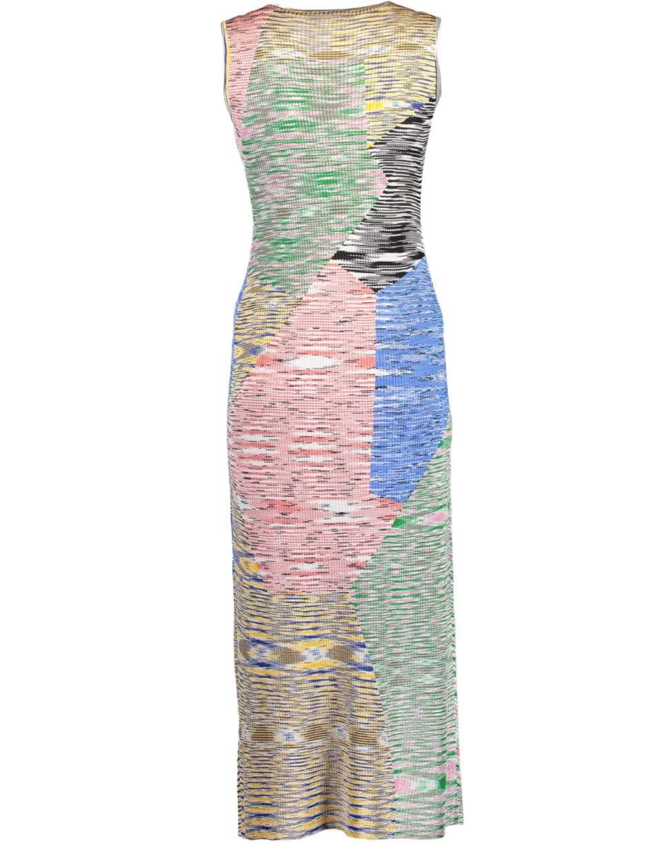 MISSONI-Space Dye Knit Midi Dress-