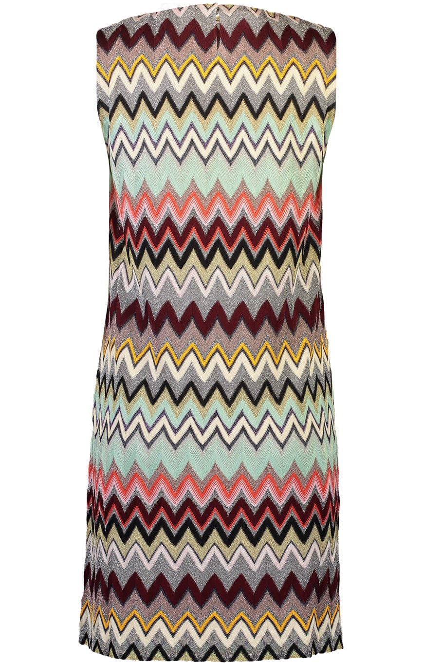 MISSONI-Chevron Lurex Sleeveless Dress-