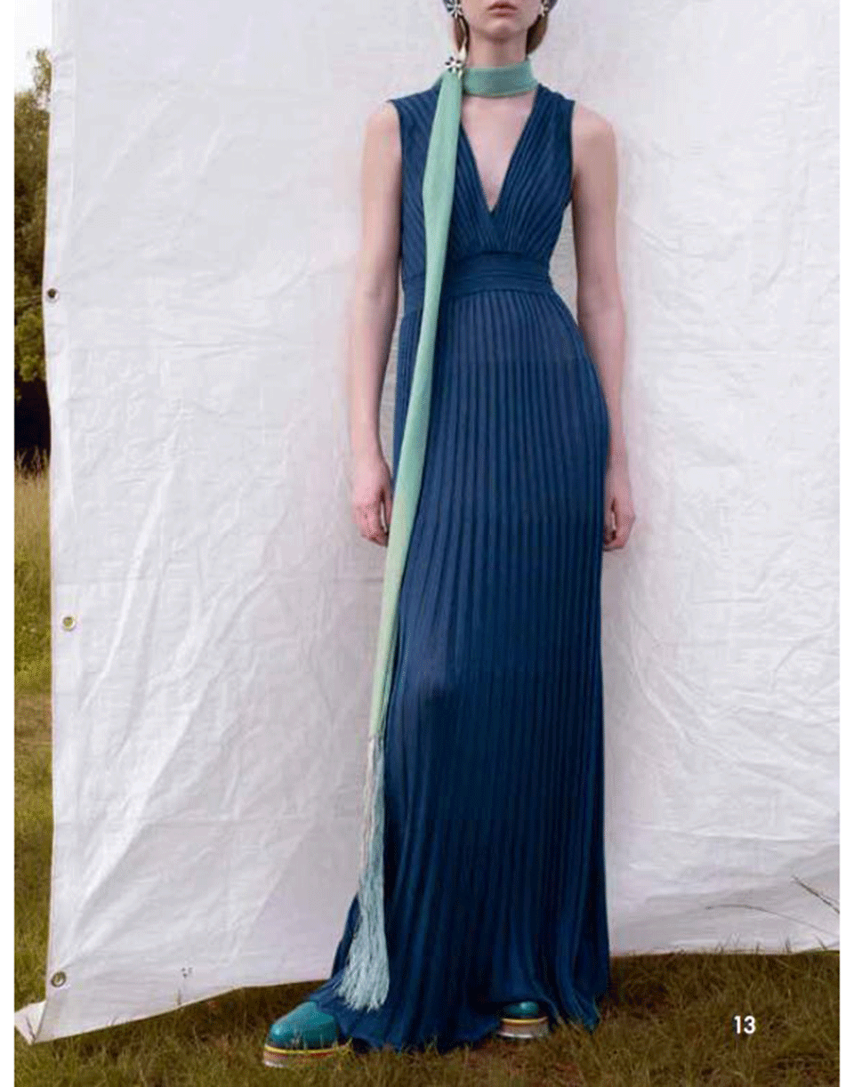 MISSONI-Fitted Lurex Dress-MIDNIGHT
