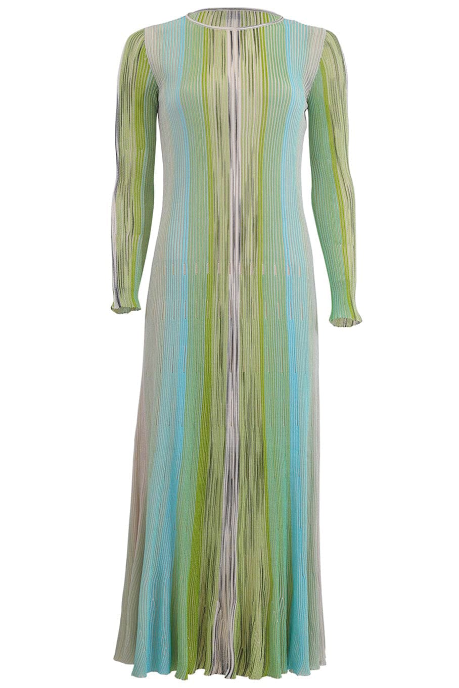 MISSONI-Long Sleeve Maxi Dress-