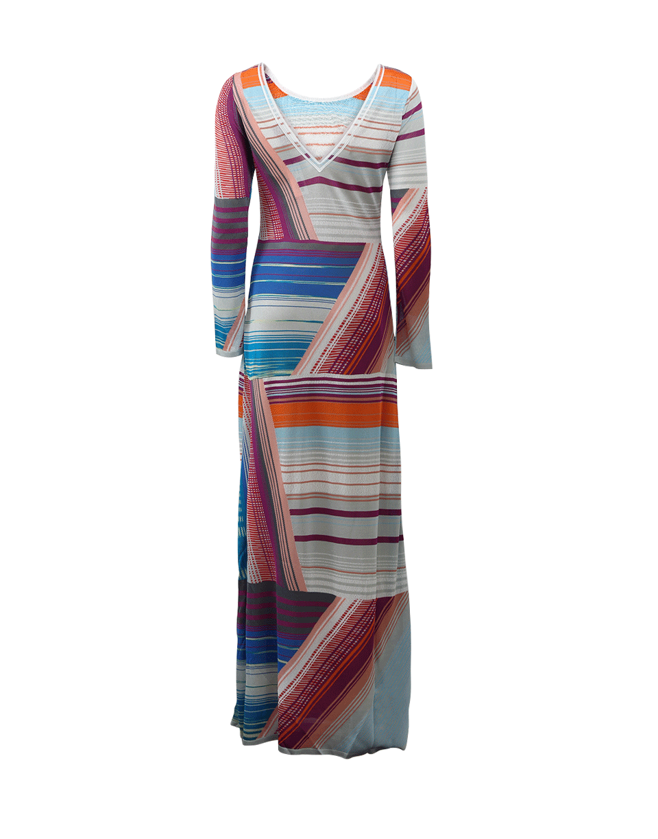 MISSONI-V-Back Maxi Dress-