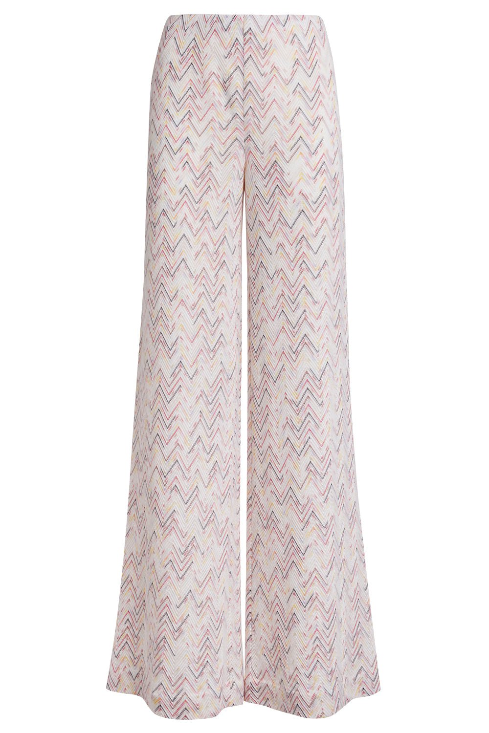 MISSONI-Flare Trouser - White Multi-