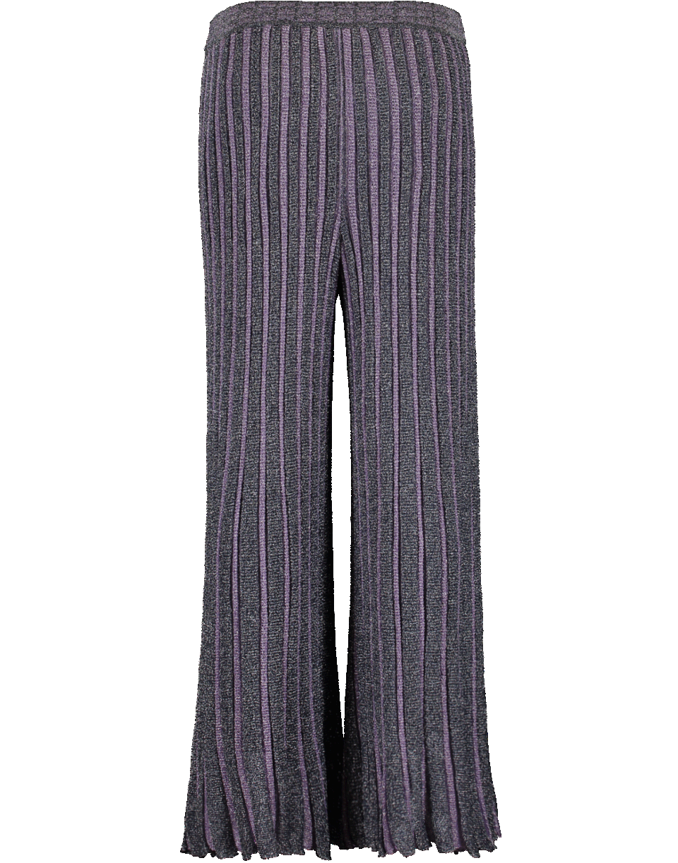 MISSONI-Pull-On Lamé Crop Pant-