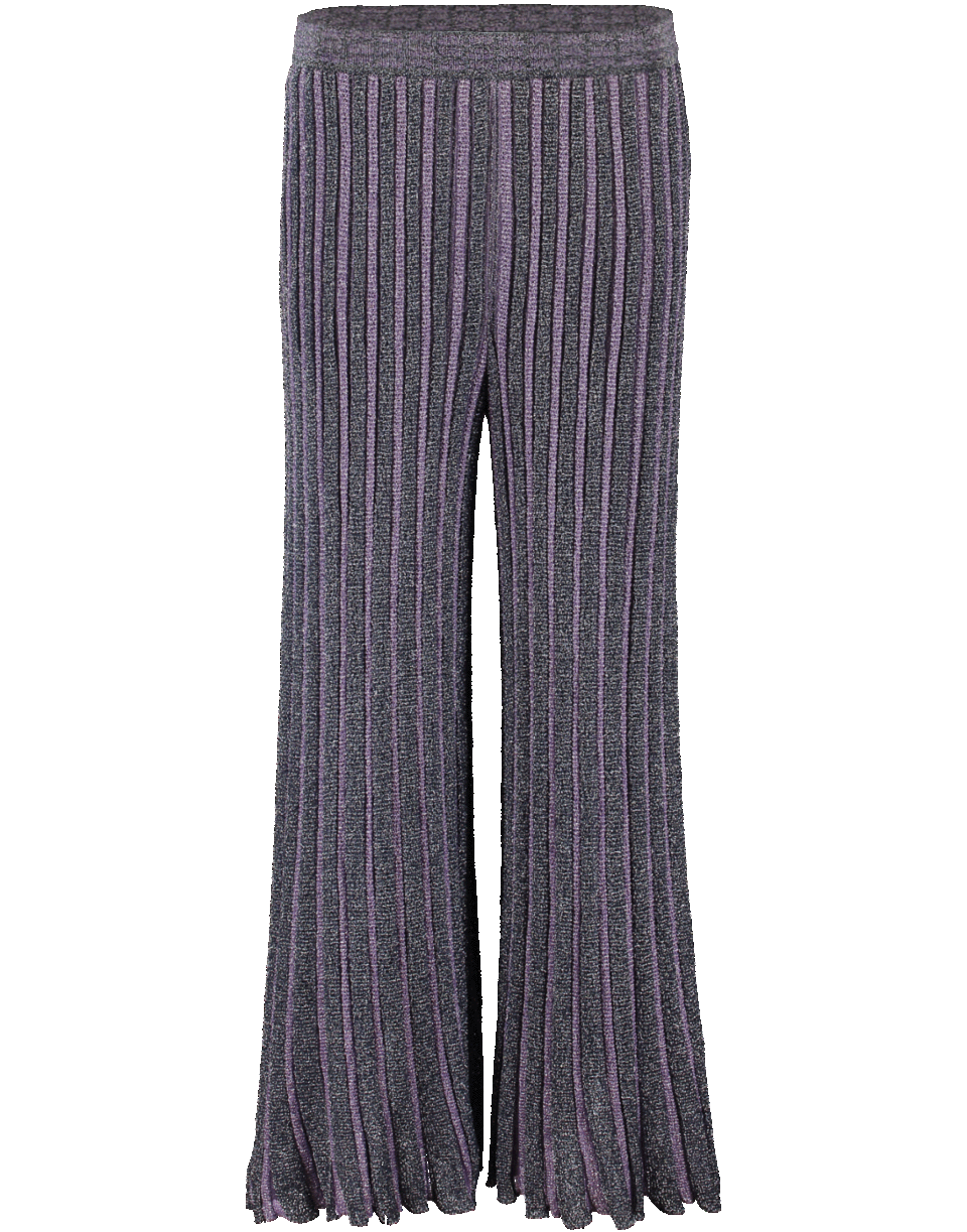 MISSONI-Pull-On Lamé Crop Pant-