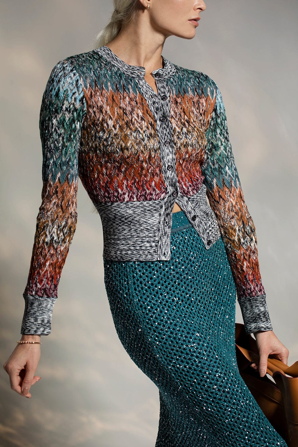 MISSONI-High Waisted Skirt-