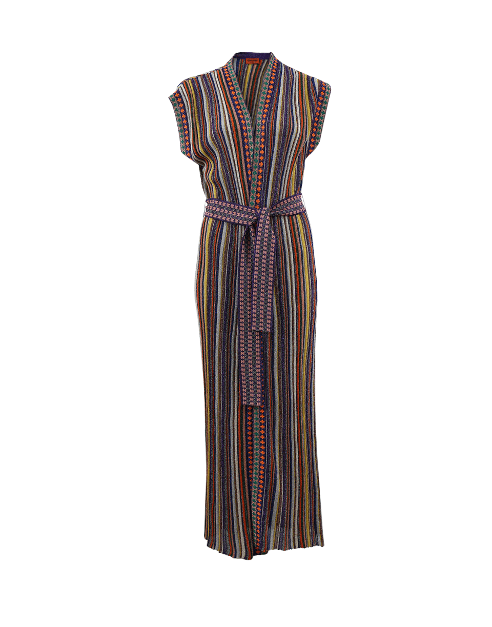 MISSONI-Duster Belted Cardigan-