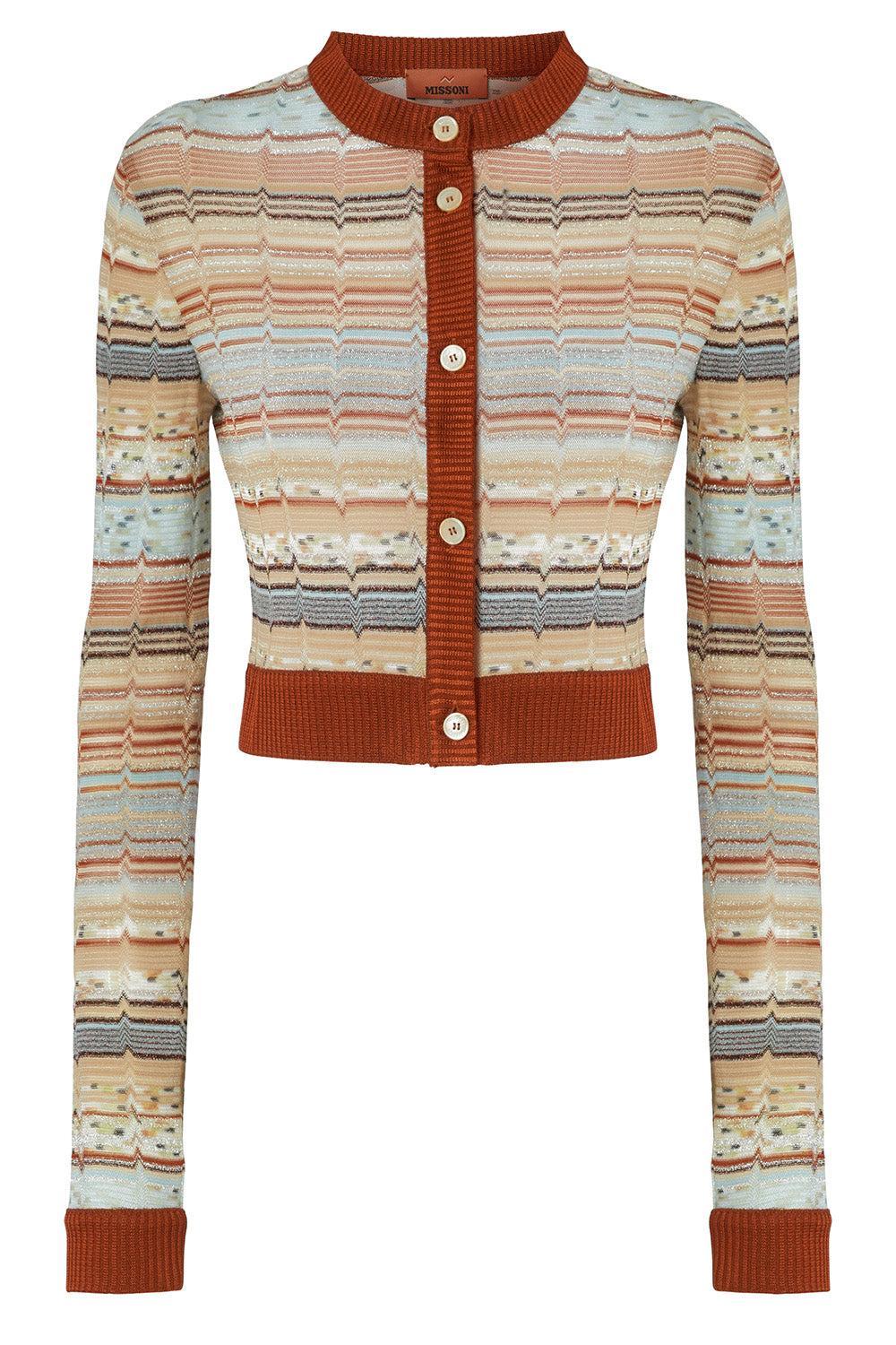 Multi Tones Button Cardigan