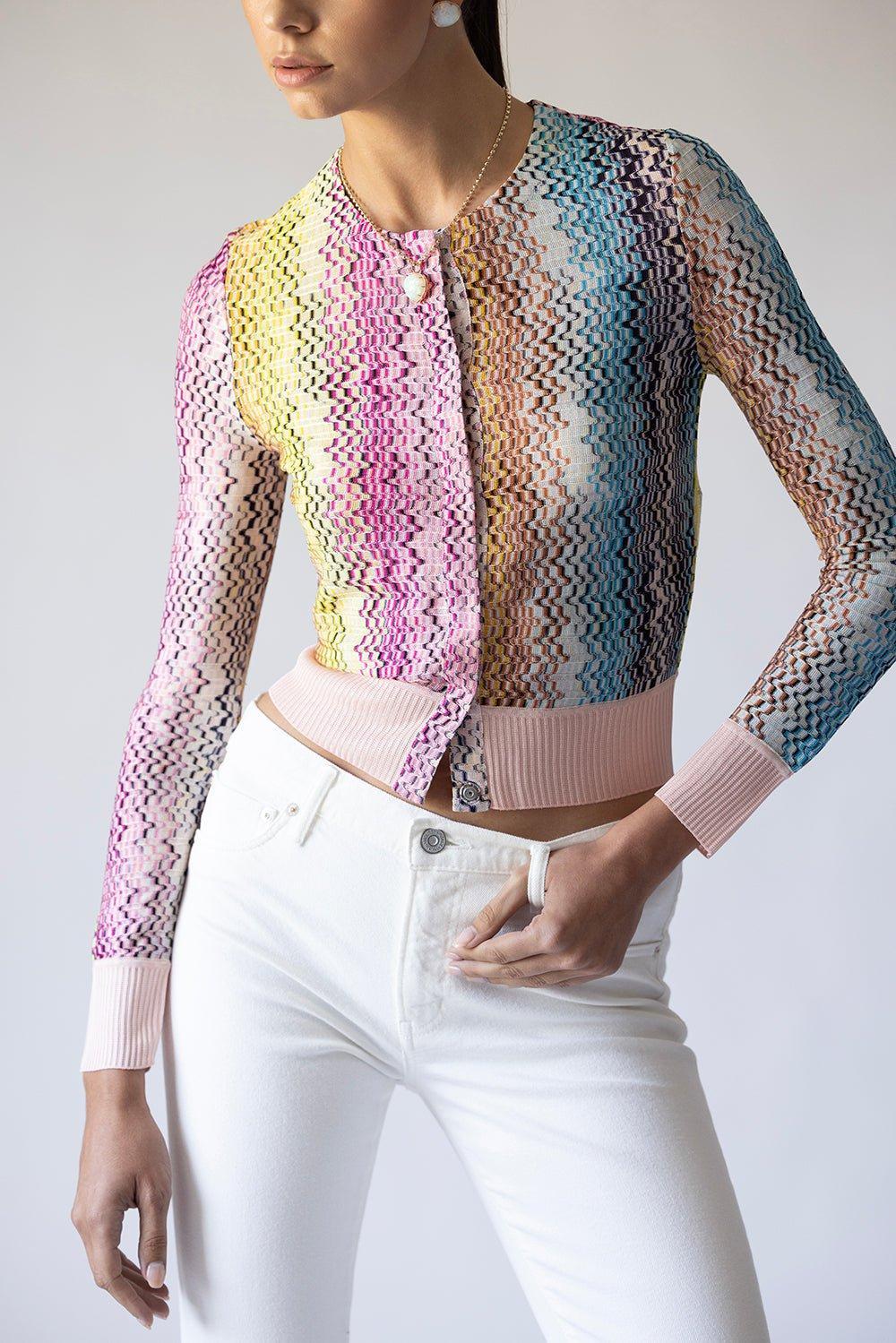 MISSONI-Vertical Cardigan-