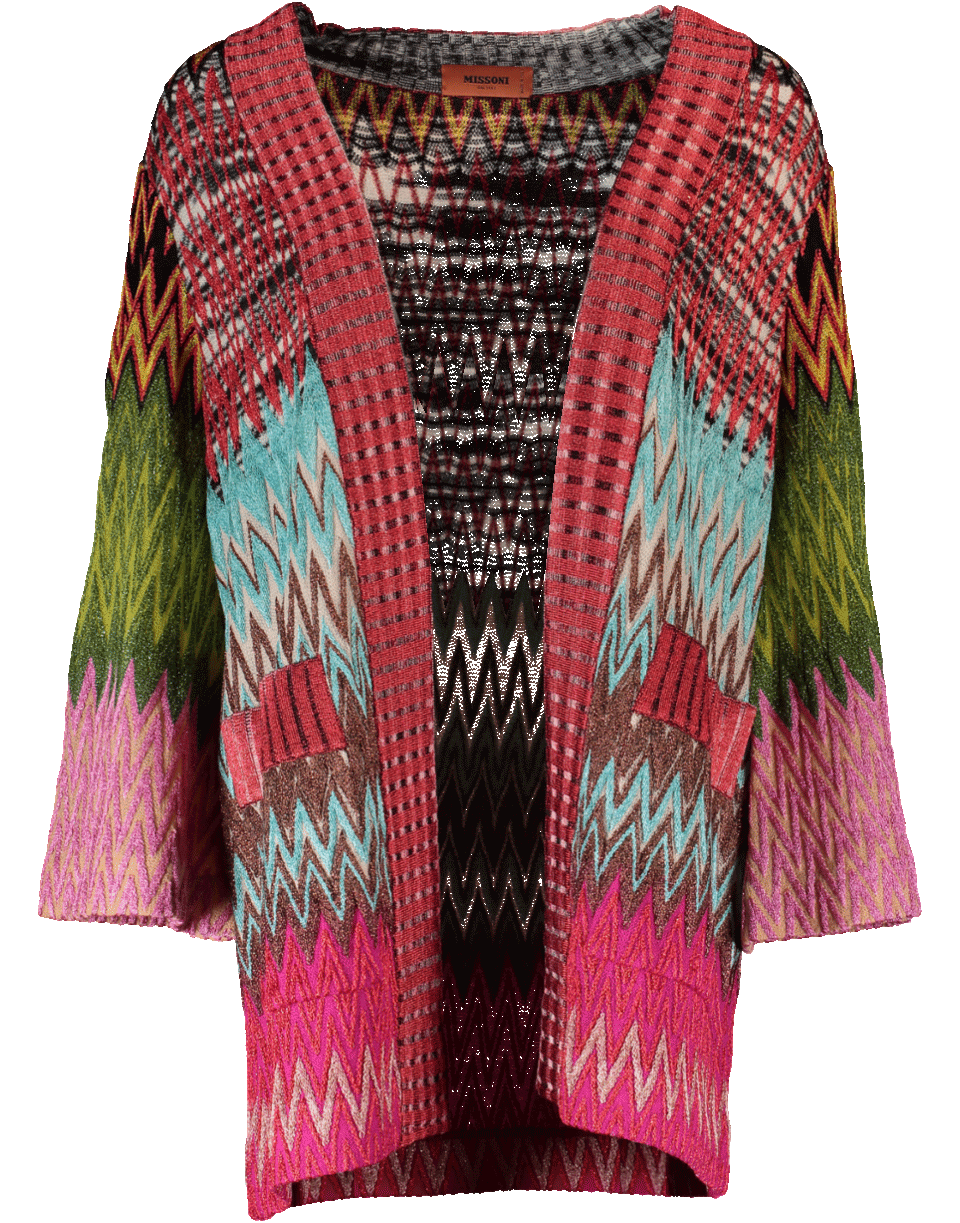 MISSONI-Open Cardigan-