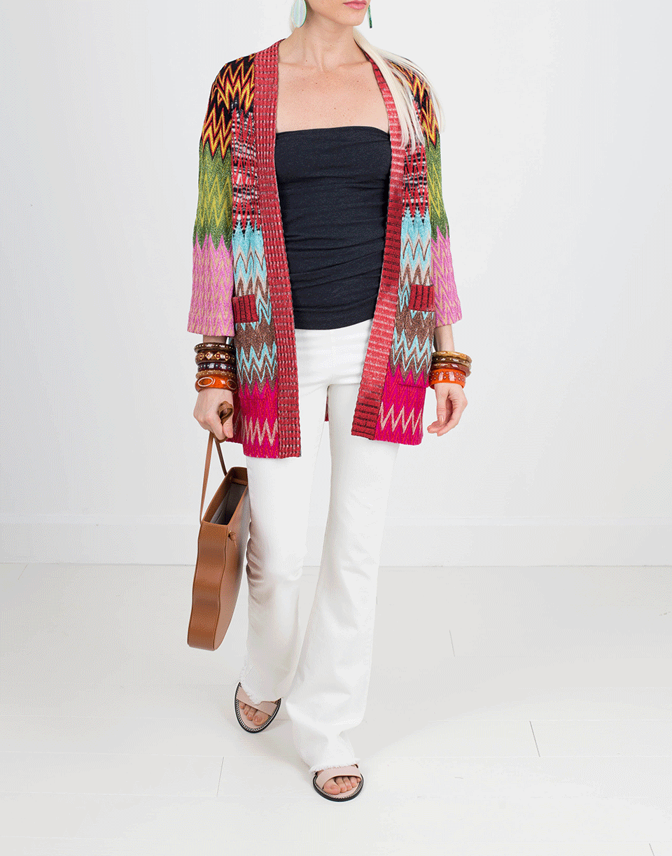 MISSONI-Open Cardigan-