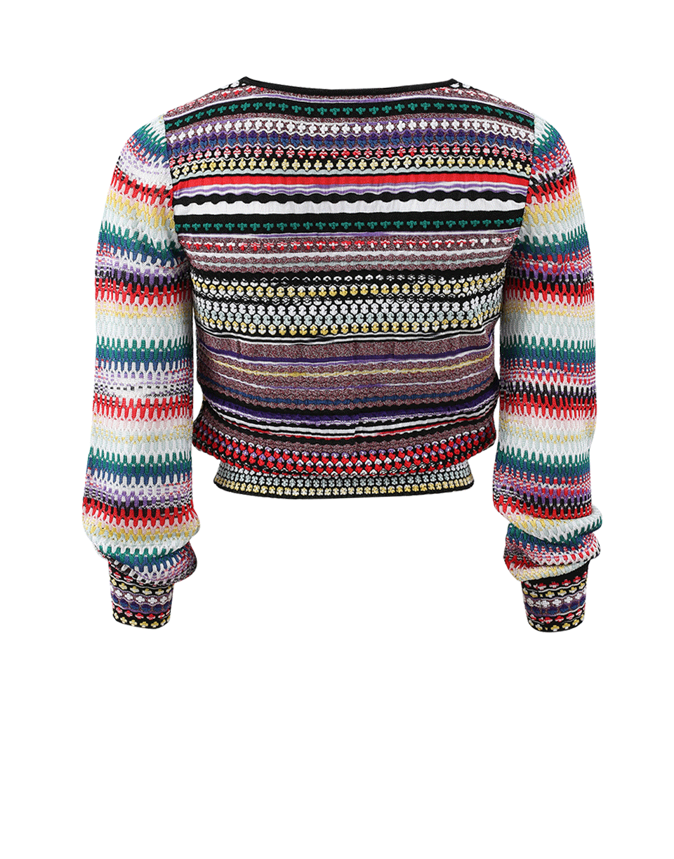 MISSONI-Banded Bottom Top-