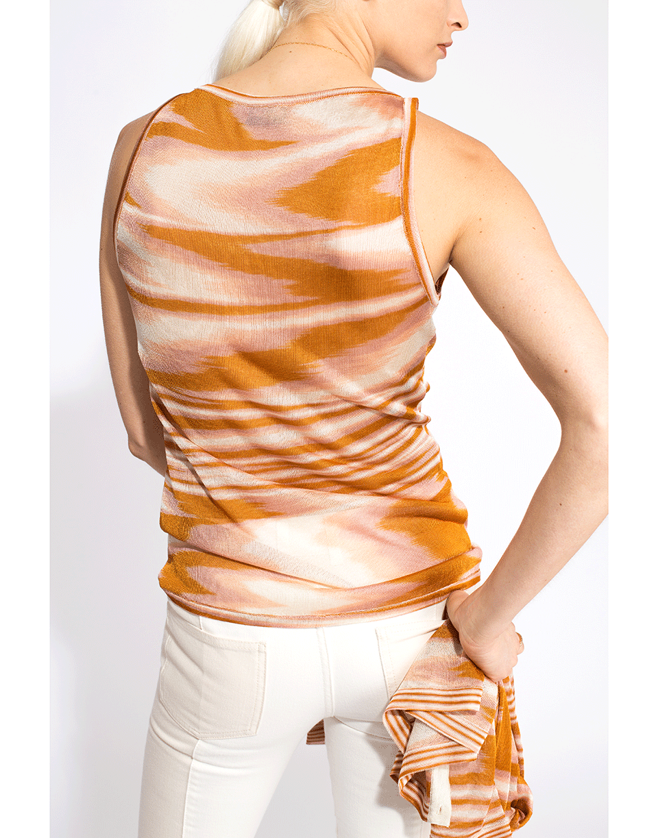 MISSONI-Beateau Neck Fitted Tank-