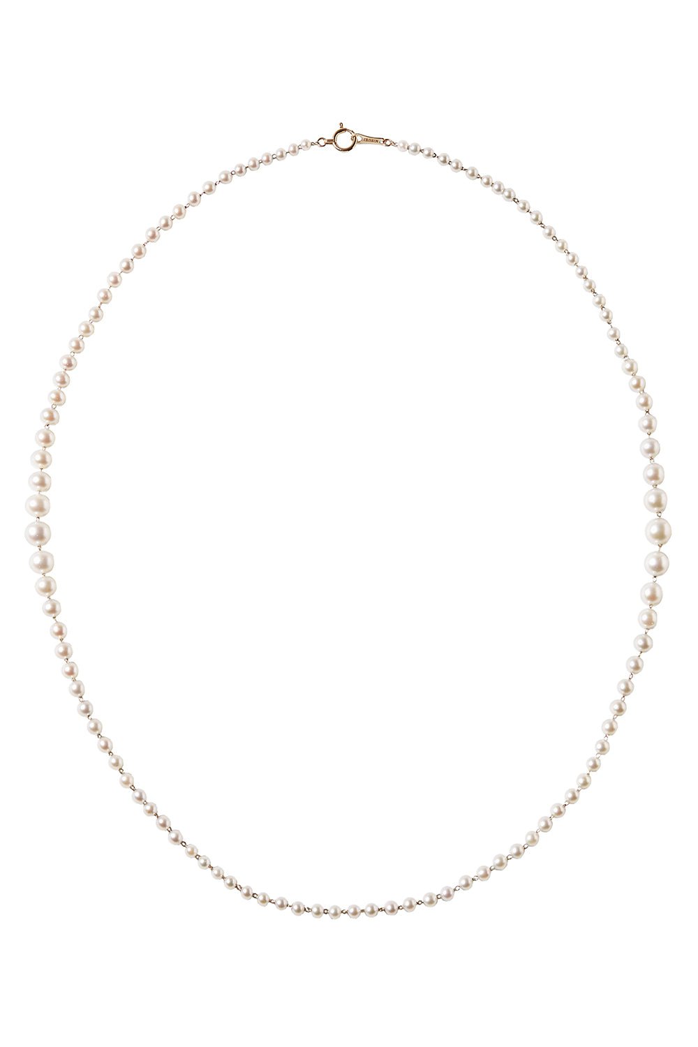 MIZUKI-Akoya Pearl Necklace-YELLOW GOLD