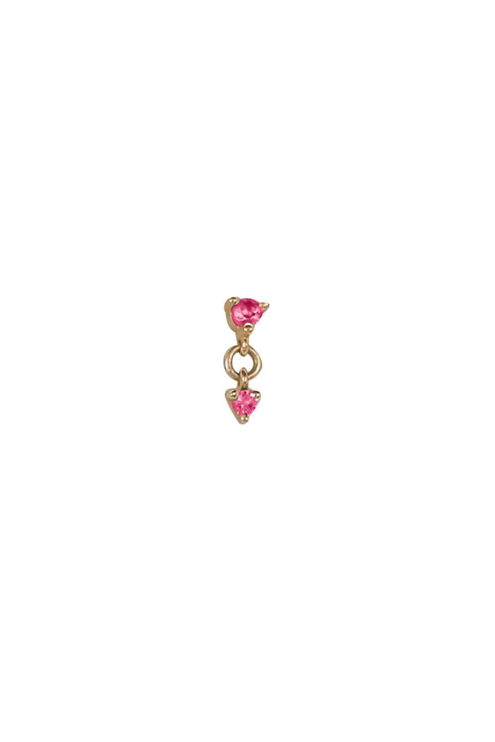 Large Ruby Cascade End-YELLOW GOLD-JEWELRYFINE JEWELPIERCING-MODERN MOOD