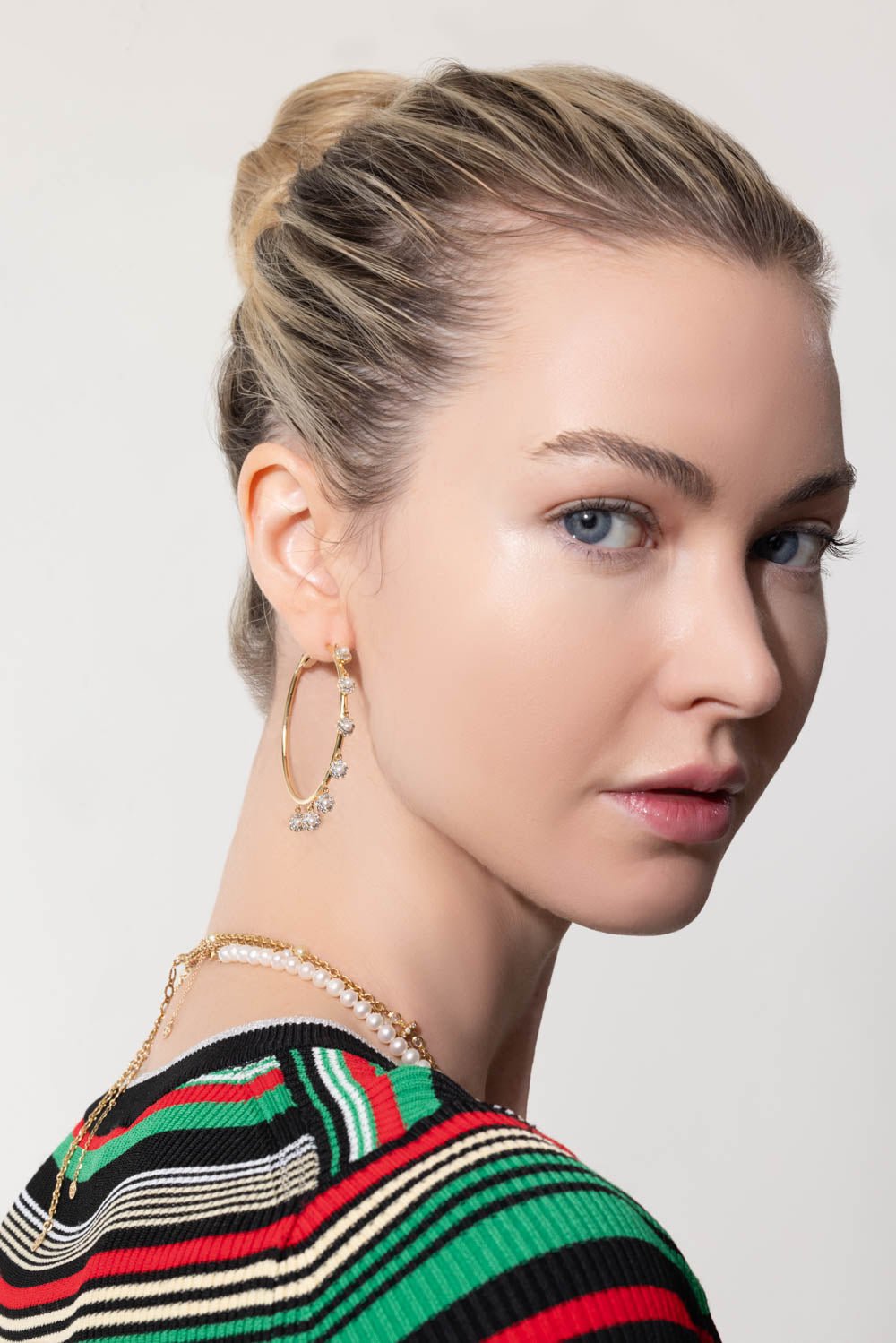 MOKSH-Pearl Day Dream Earrings-YELLOW GOLD