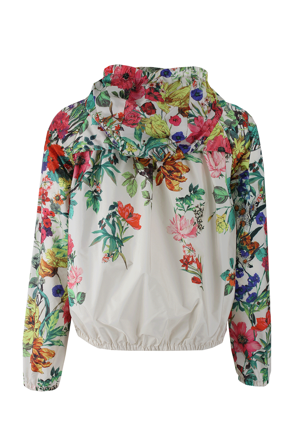 MONCLER-Floral Print Windbreaker-