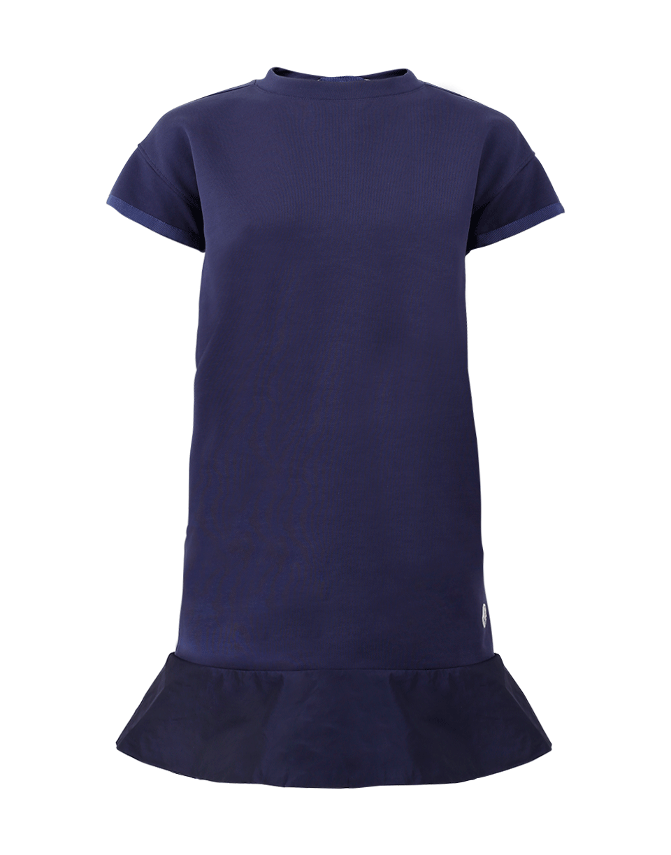 MONCLER-Nylon Flounce Dress-