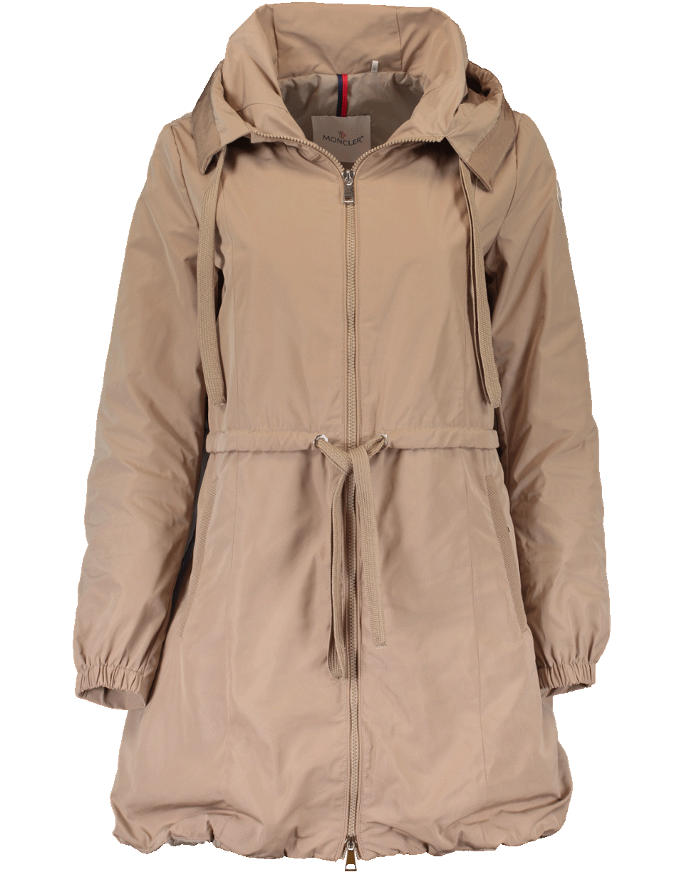 MONCLER-Topaze Drawstring Rain Coat-