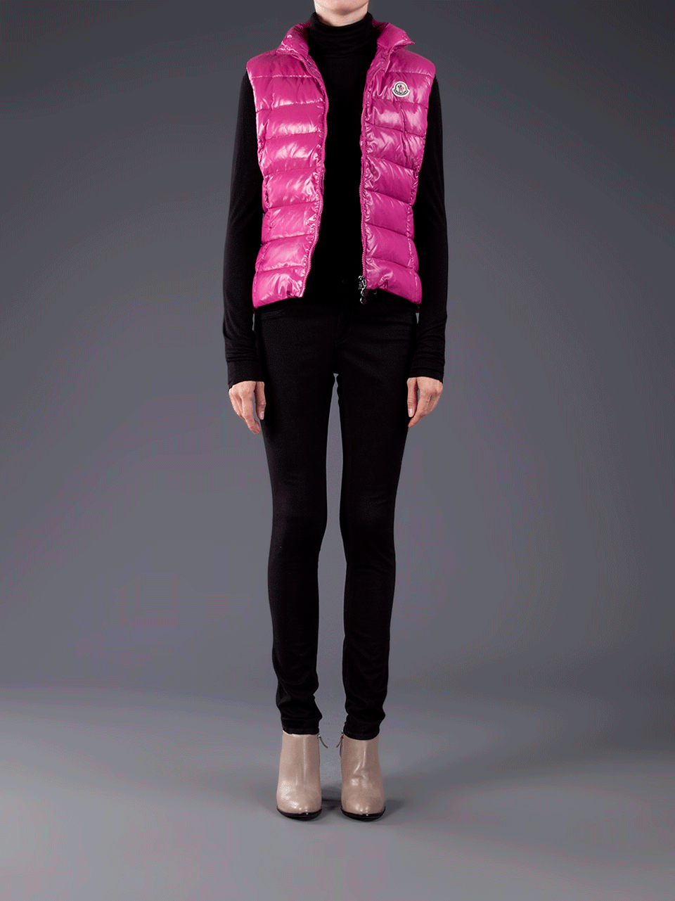 MONCLER-Zip Front Ghany Vest-