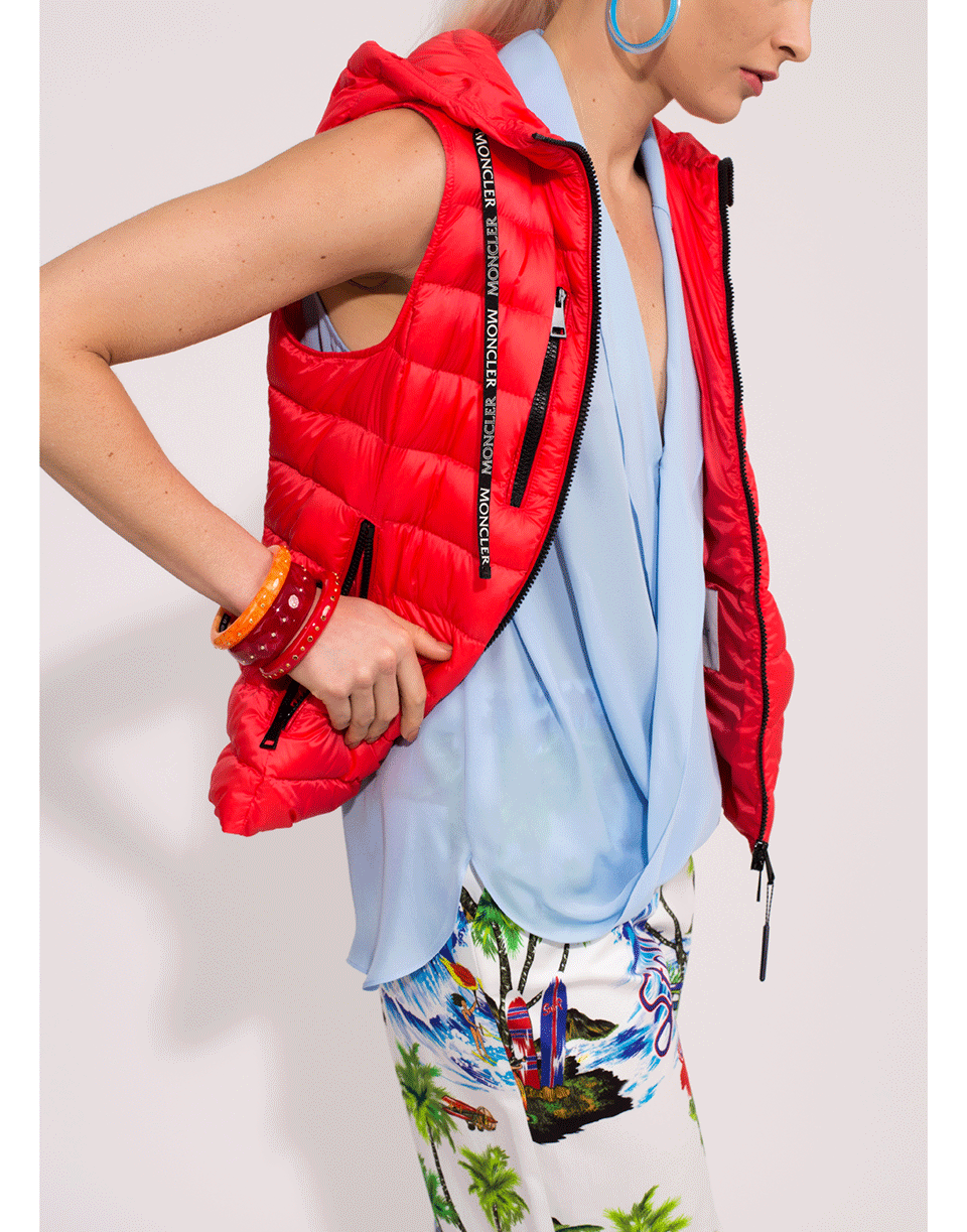 MONCLER-Sucrette Gilet Puffer Vest-