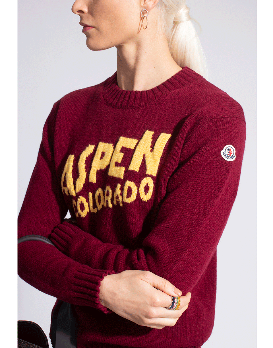 MONCLER-Aspen Crew Neck Sweater-