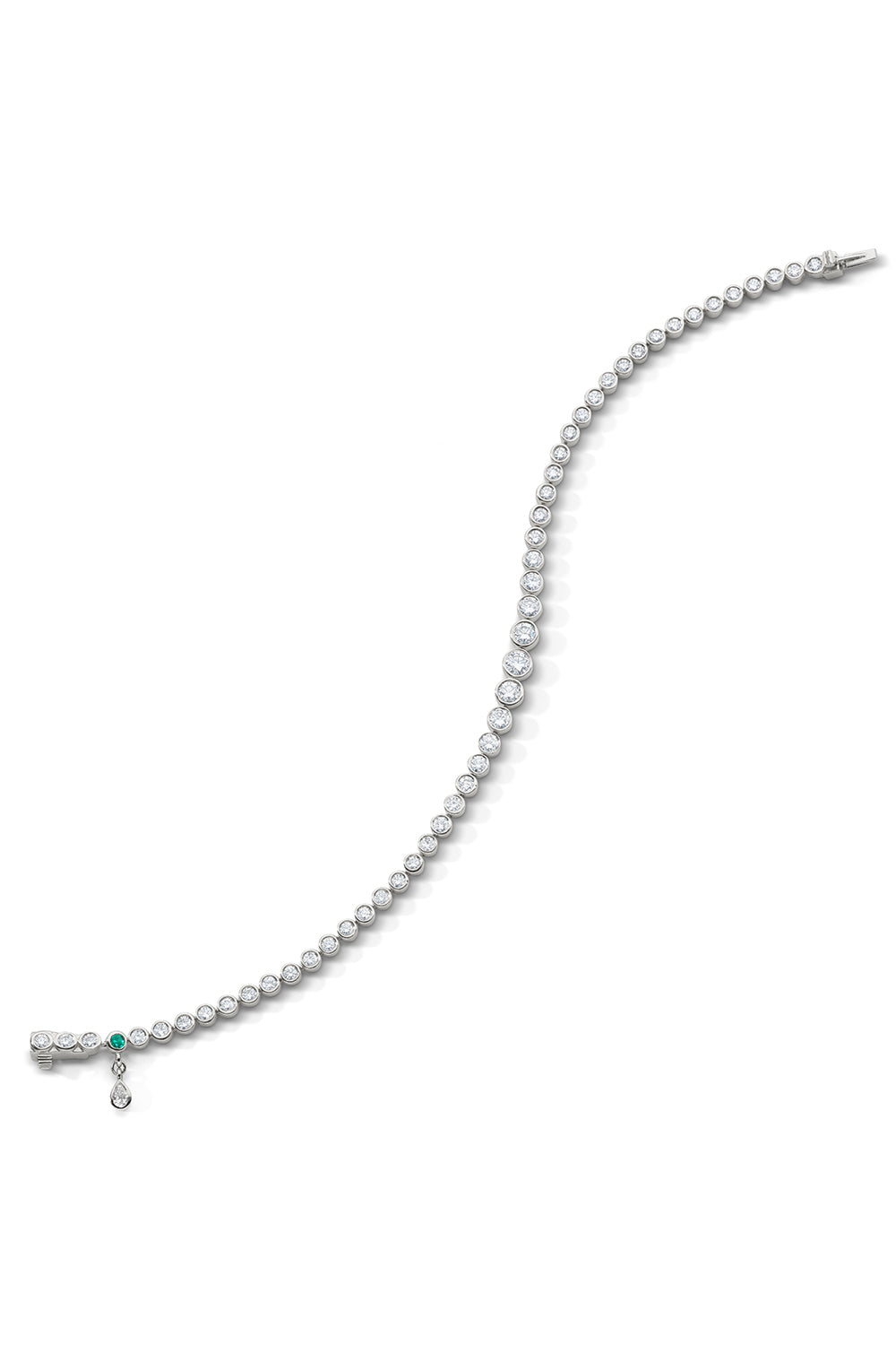 Midi Diamond Tennis Bracelet-WHITE GOLD-7-JEWELRYFINE JEWELBRACELET O-MONICA RICH KOSANN