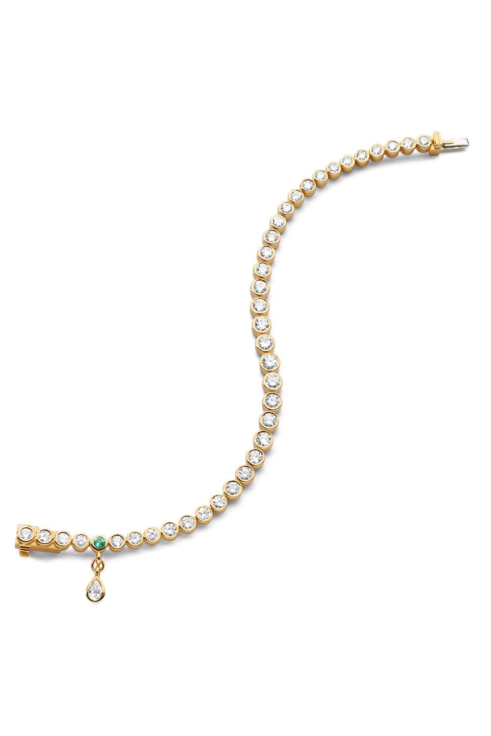 MONICA RICH KOSANN-Luxe Graduated Diamond Tennis Bracelet-