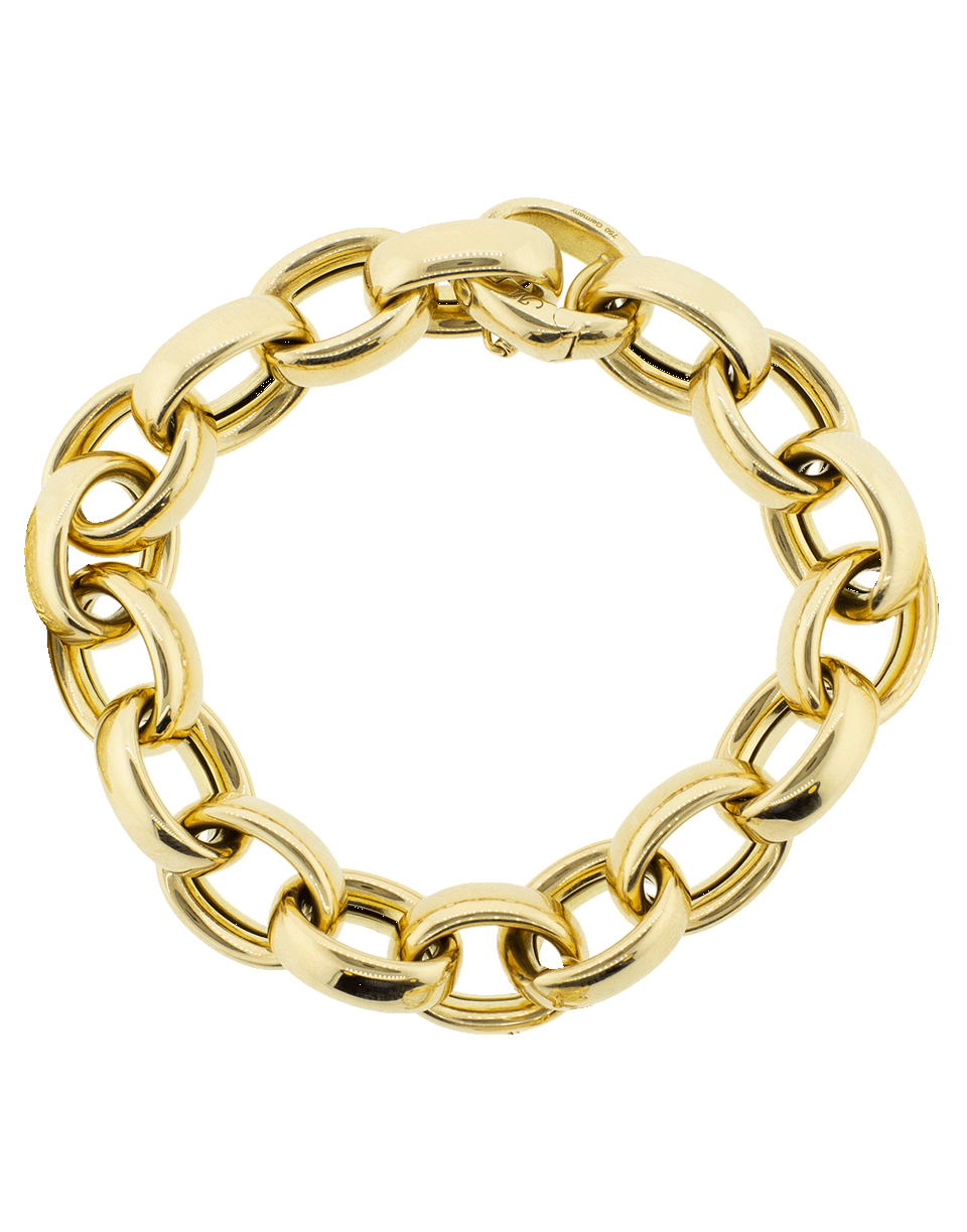 MONICA RICH KOSANN-Marilyn XL Link Chain Bracelet-YELLOW GOLD